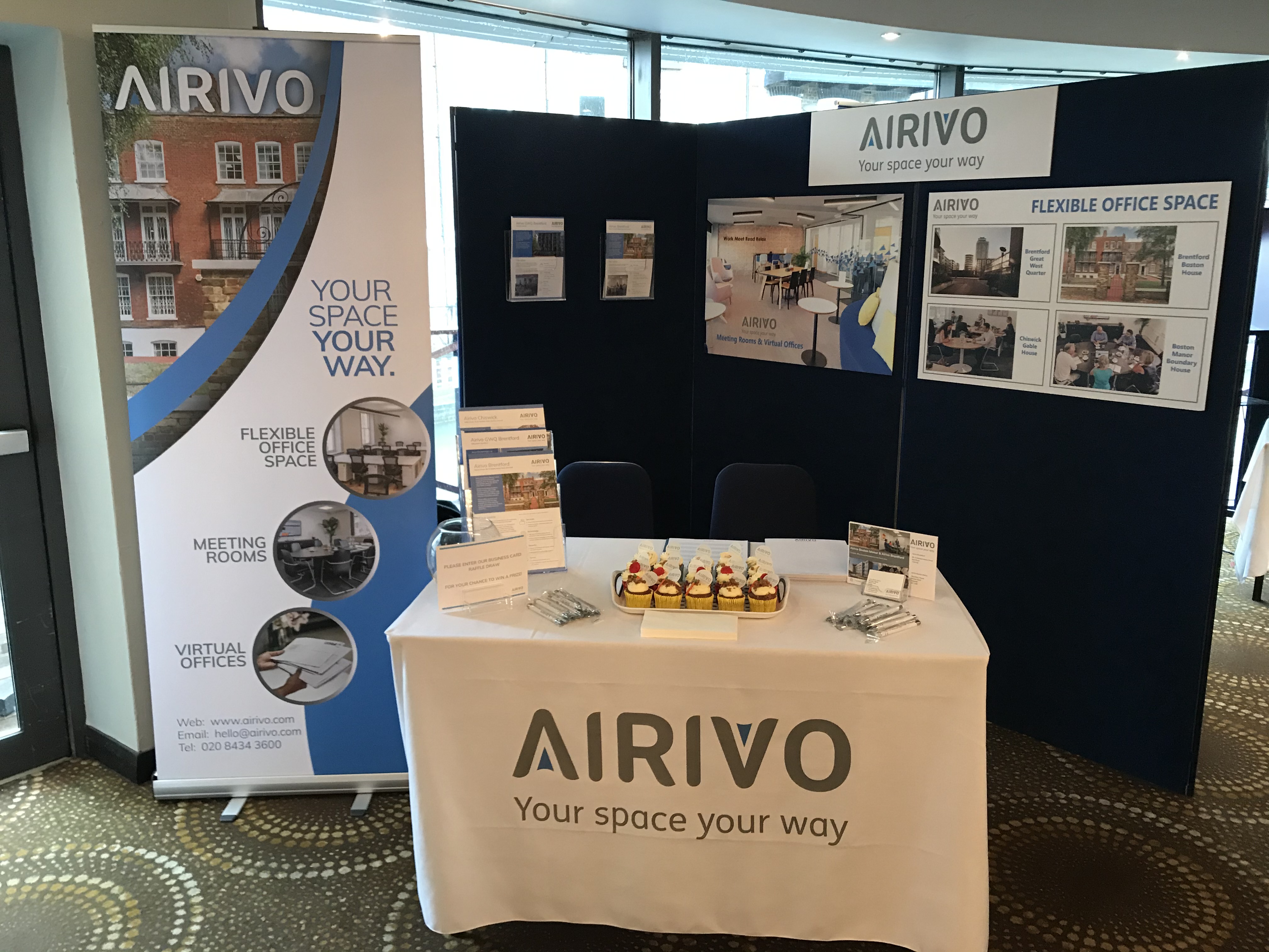 Airivo's exhibition stand